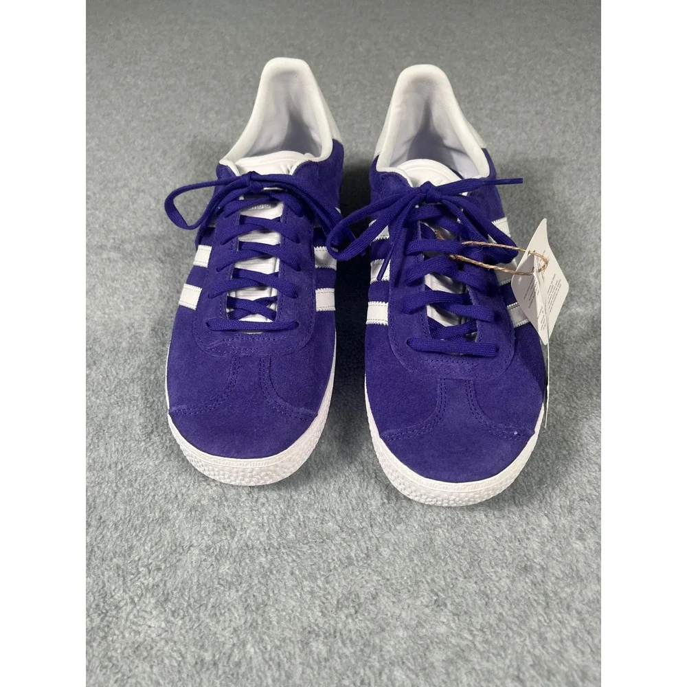 NWT! Adidas Gazelle J Energy Ink Purple Sneakers IE5597 Mens 7 Womens 8